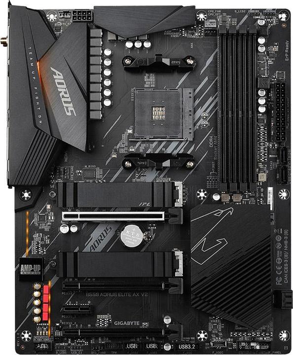 Immagine prodotto Gigabyte B550 Aorus elite AX V2 (AM4, AMD B550, ATX)