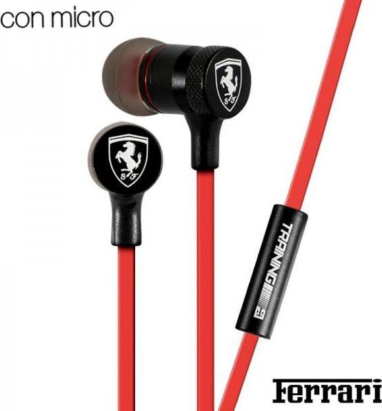 Ferrari In-Ear Headphones - RED