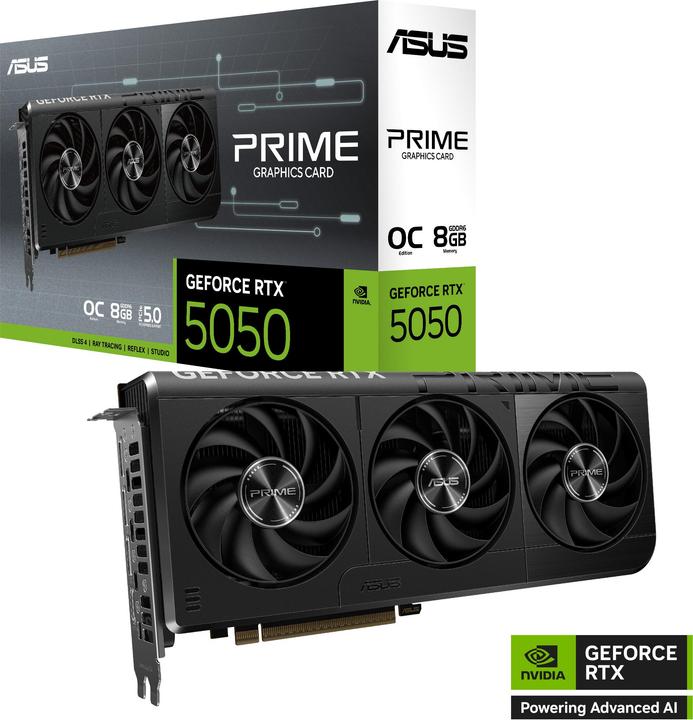 Actual product image ASUS Prime GeForce RTX 5050 OC (8 GB)