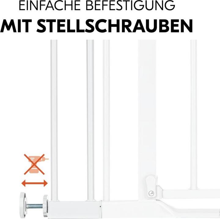 Productafbeelding Hauck Veiligheidshek Verlenging 9 cm Wit (9 cm)