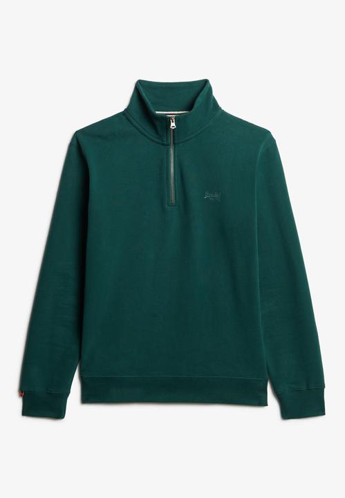 Produktbild Superdry Essential Sweatshirt mit halblangem Reissverschluss und Logo (L)