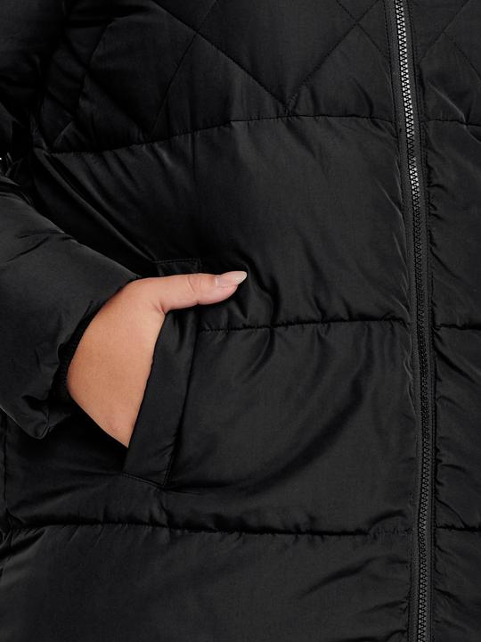 Produktbild Only Curvy gesteppte Kapuzen Mantel