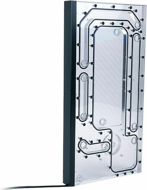 Actual product image Stealkey Customs Lian Li O11D Mini MK1 Distroplate DDC - Acrylic