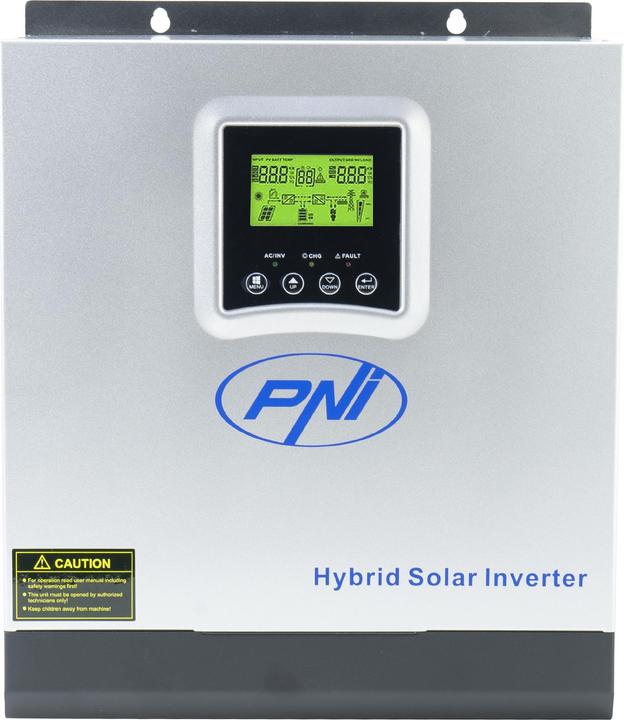 Actual product image PNI Solar inverter GreenHouse SC1800C PRO 3KW 13A 3000VA, 24V, MPPT 60A, Off Grid Pure Sine Hyb