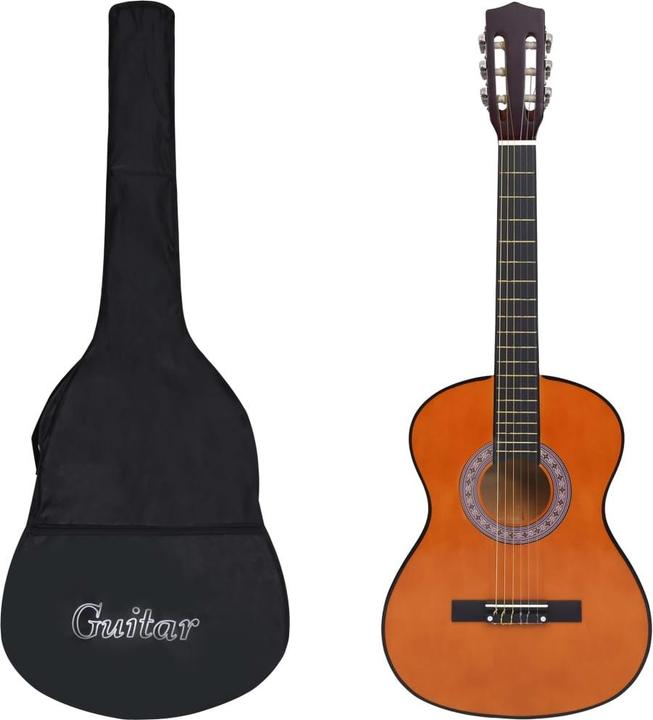 VidaXL Gitarre (Konzertgitarre, Nylon, Lindenholz, Hartplastik)