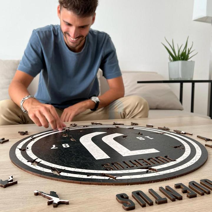 Immagine prodotto Iconic Juventus FC - Logo - Puzzle in Legno Taglia L (500 Pezzi) (500 pezzi)