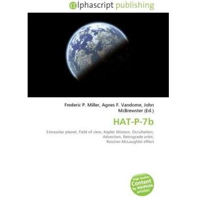 HAT-P-7b, Fachbücher von Agnes F. Vandome, Frederic P. Miller, John McBrewster