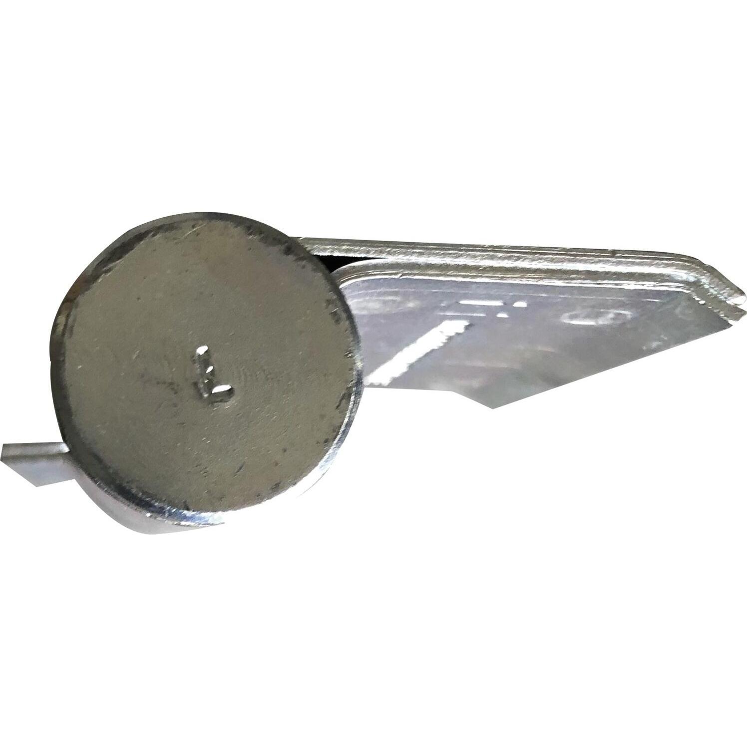 Thumbnail - Schwarte, Türbeschlag + Scharnier, Federband zum Anschweissen, links, 29 x 180 mm, Stahl blank