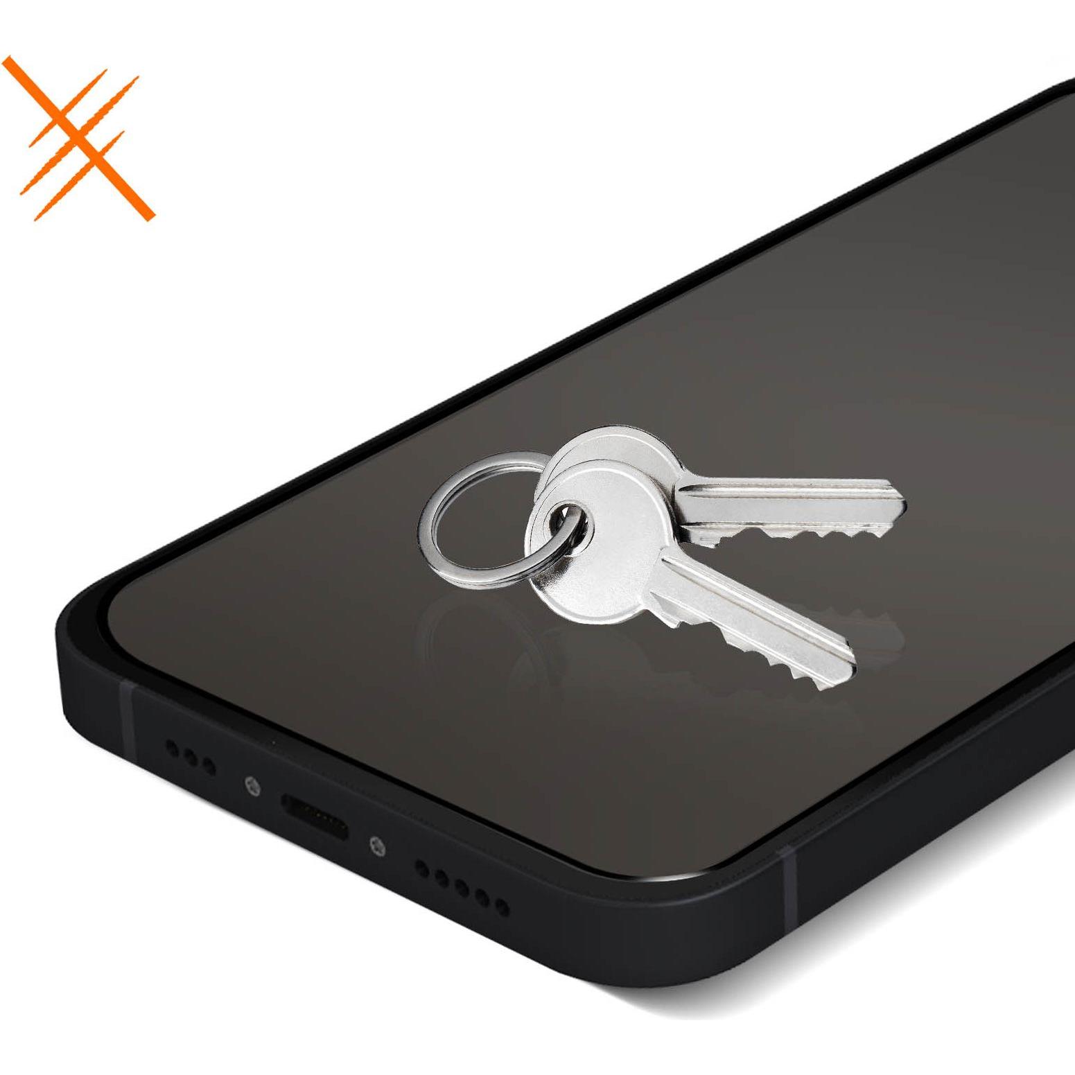 Thumbnail - Avizar Privacy Bilschirmschutz aus Glas (1 Stück, Apple iPhone 14 Plus), Smartphone Schutzfolie, Schwarz