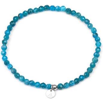 Agato, Armschmuck, Mineral Bracelet With Apatite Pol-B05/20g