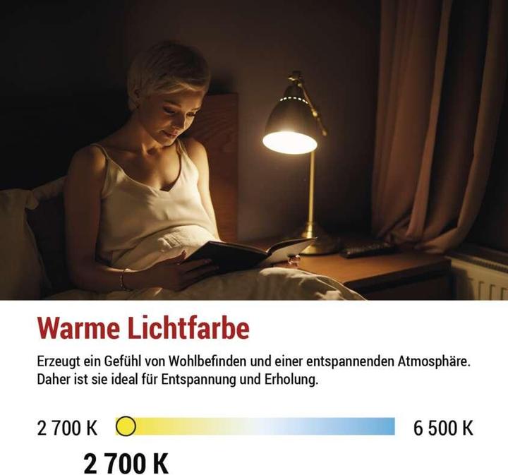 Produktbild Emos LED Lampe Filament A60 / E27 / 5 W (75 W) / 1 060 lm / Warmweiss (E27, 5 W, 1060 lm, 3 x, A)