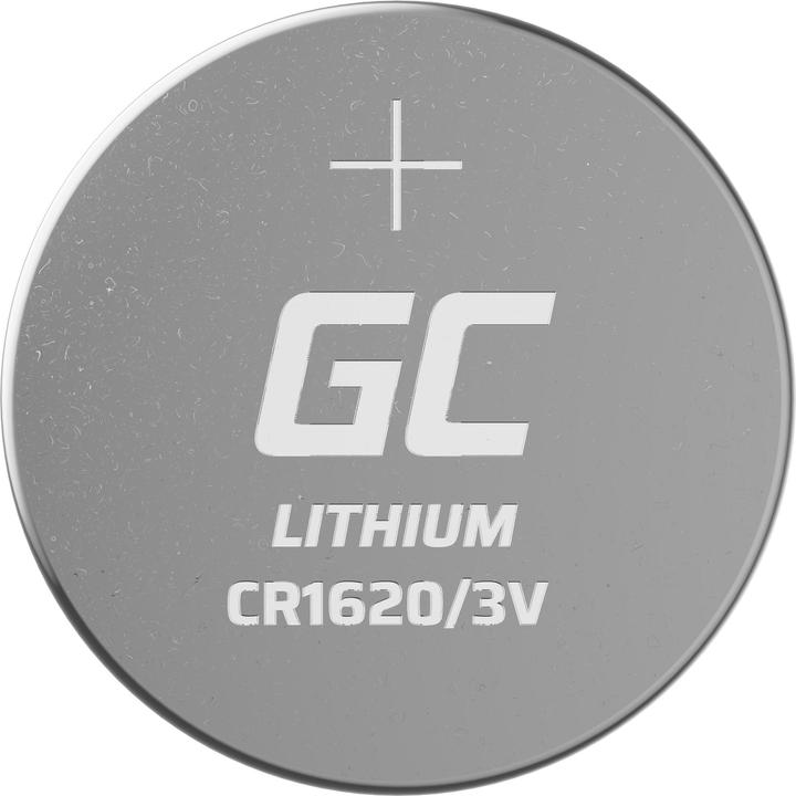 Immagine prodotto GreenCell 5x Batterie al litio CR1620 3V 70mAh - Batteria - CR1620 (1 pz., CR1620, 70 mAh)