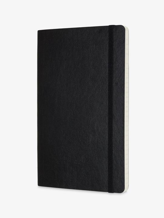 Produktbild Moleskine Professionelles Notizbuch L/A5, Soft Cover, Schwarz (A6, Liniert, Weicher Einband)