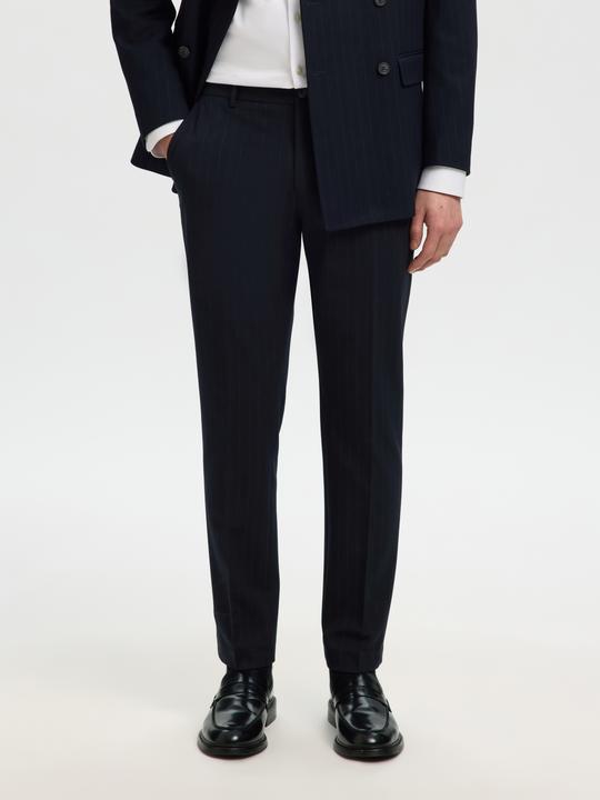 Actual product image Selected Slhslim-Peter Pinstripe Trs (52)