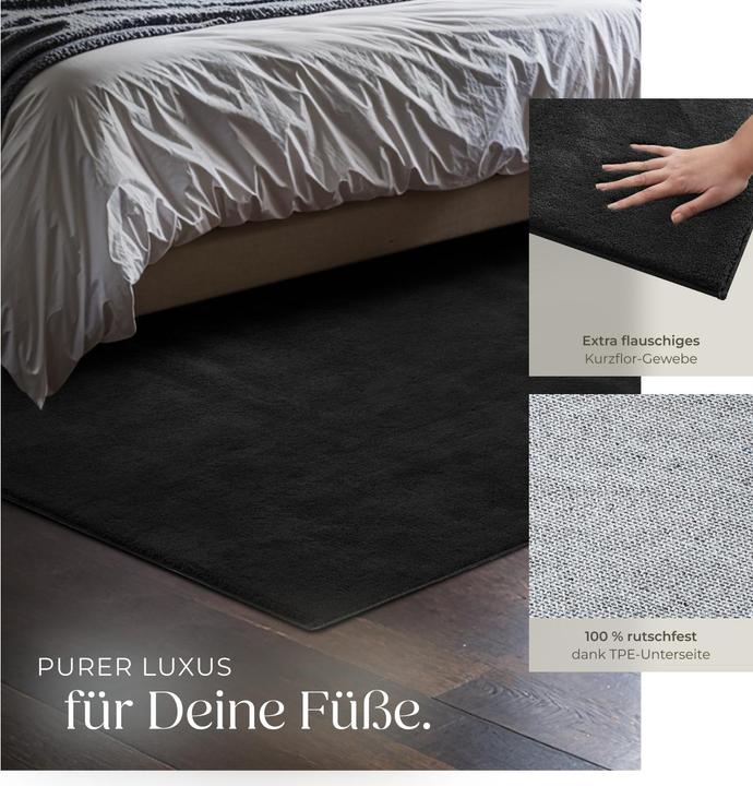 Image du produit tectake tapis à poils ras Soft Zone (120 x 170 cm)