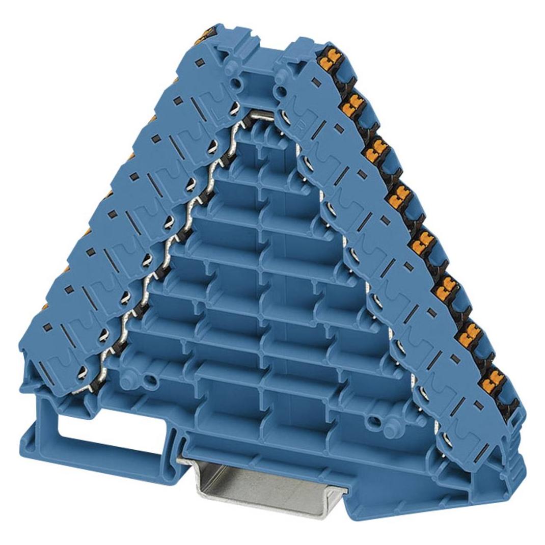Phoenix Contact Phoenix Potenzialverteiler PTRV 8-PV BU/BK PTRV 8-PV BU/BK Blau Inhalt: 10 St., Relais