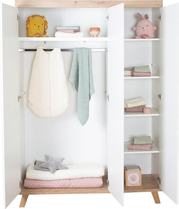 Produktbild Roba Kleiderschrank 3-türig Malo (118 cm)