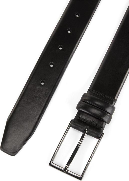 Actual product image BOSS Mens Carmello Plain Leather Belt
