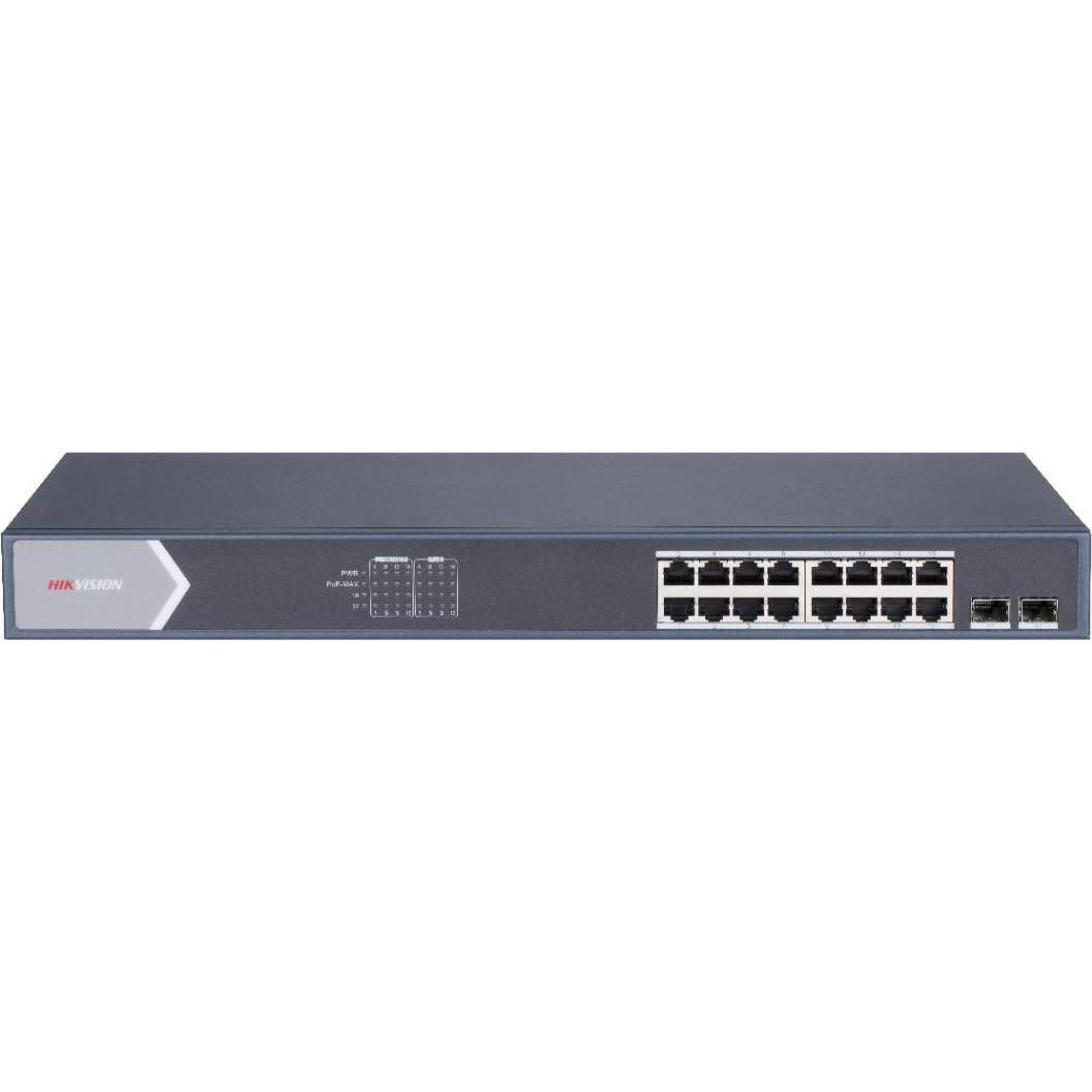 Hikvision DS-3E0518P-E/M (16 Ports), Netzwerk Switch