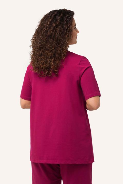 Produktbild Ulla Popken T-Shirt, A-Linie, Carré-Ausschnitt, Halbarm (62)