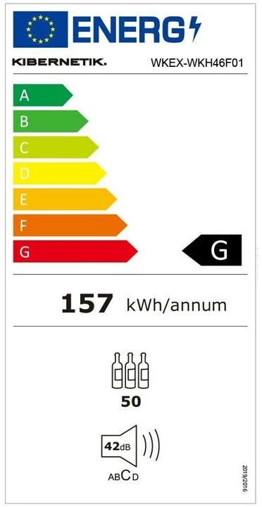 Energie-Label Kibernetik Wkh46f01