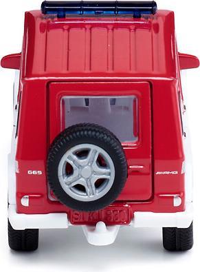 Produktbild Siku Mercedes AMG G 65 Feuerwehr Super Serie, 1:50, 155x75x65 mm, Metall, ab 3+