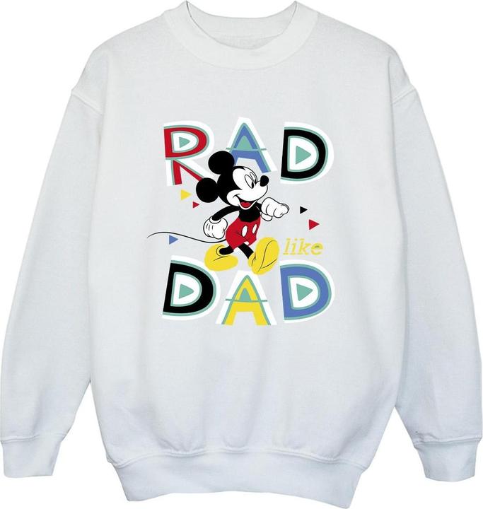 Produktbild Disney Mickey Mouse Rad Dad Sweatshirt Jungen (128)