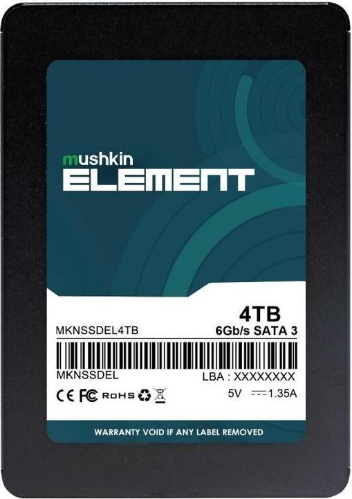 Actual product image Mushkin Element (4000 GB, 2.5")