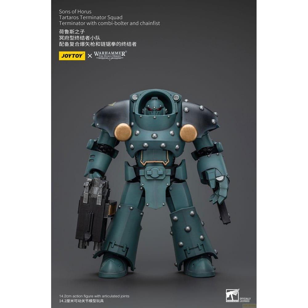 Joy Toy Warhammer The Horus Heresy Actionfigur 1/18 Tartaros Terminator Squad Terminator With Combi-Bolter A