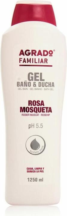 Agrado Familiar Dusch- und Badegel Hagebutte 1250ml (1250 ml)