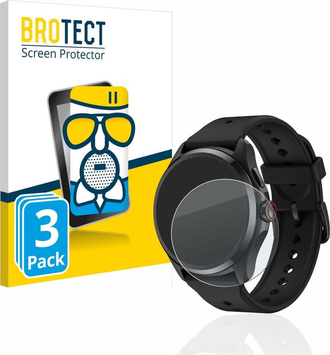 Produktbild BROTECT AirGlass Panzerglasfolie Matt (Mobvoi TicWatch Pro 5)