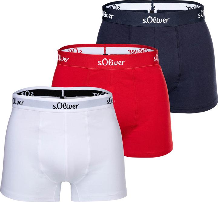 Produktbild S.Oliver Boxershort Casual Stretch - 19976 (S, 3er Pack)