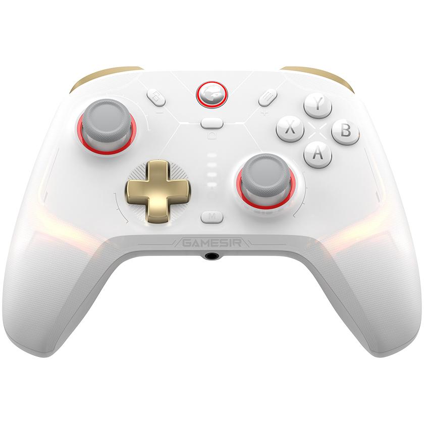 Gamesir Cyclone 2 (Android, iOS, PC, Switch), Controller gaming, Bianco