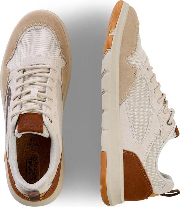 Actual product image Camel Active Sneaker split/textile BEIGE/NATUR (44)
