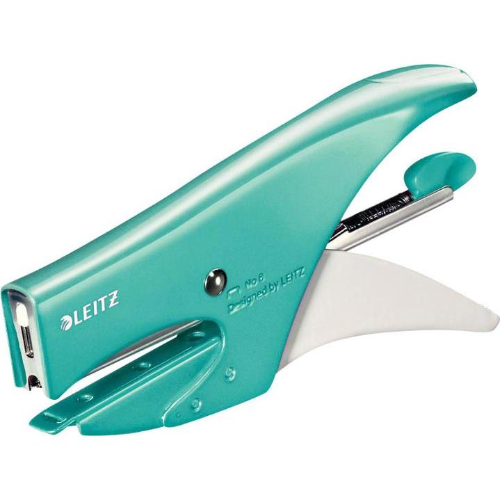 Leitz, Heftgerät, Hefter WOW 5547 15 Blatt eisblau (150 Blätter)