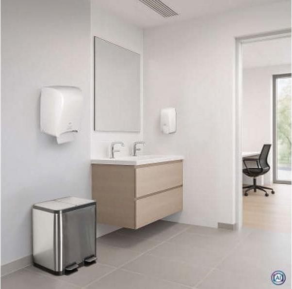 Produktbild Maul Abfallbehälter MAULcycle 20l + 20l Edelstahl (40 l)