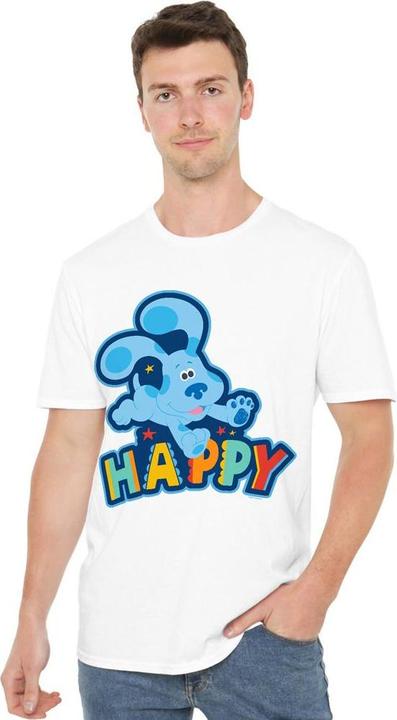 Actual product image Blue's Clues & You! Mens Happy Puppy T-Shirt (M)