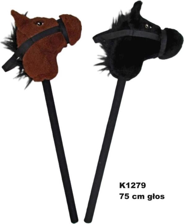 Actual product image Sun-Day Pferd am Stiel mit Stimme 75cm MIX