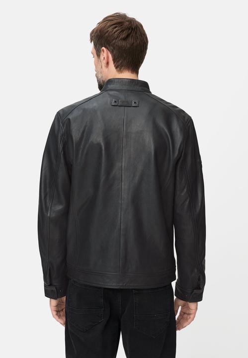 Actual product image Camel Active Biker Lederjacke mit Innentaschen (54)