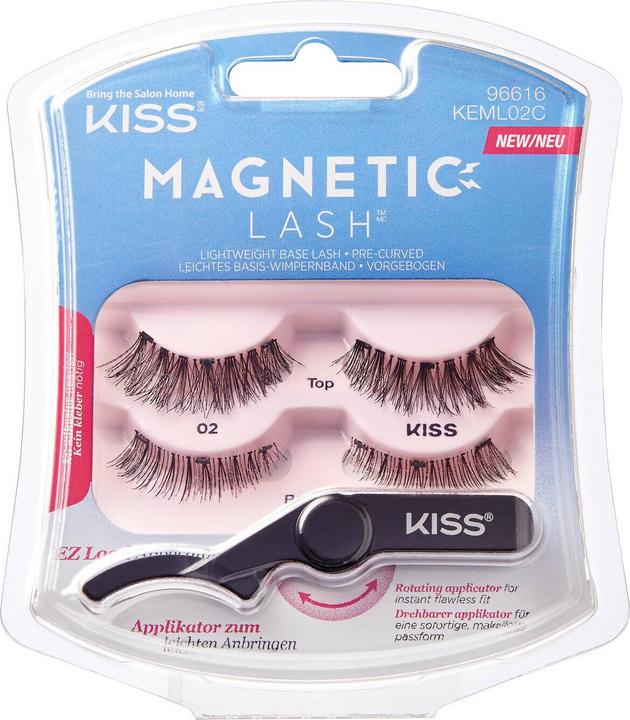 KISS My Face - Magnetic Lash (1 paire) - Cils magnétiques - (Cils artificiels)