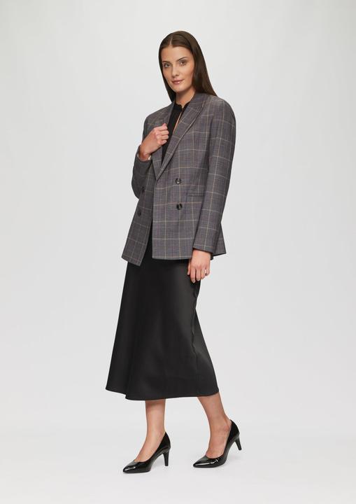 Immagine prodotto S.Oliver Indoor-Jacke Doppelreihiger Karo-Blazer im Slim Fit (44)