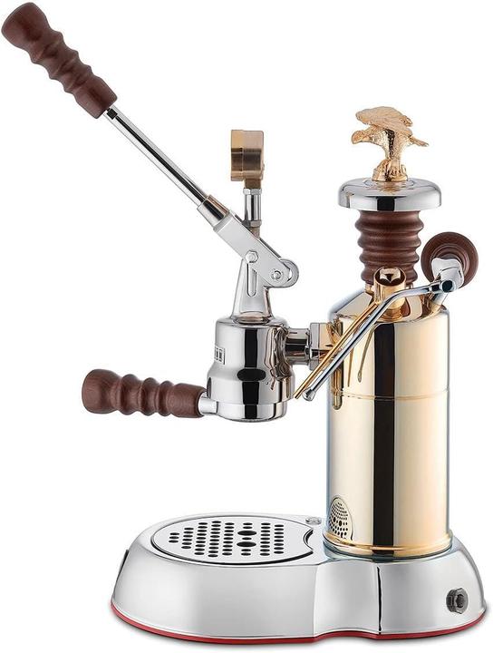 Actual product image La Pavoni LPLESC01EU, espresso machine Esperto Competente, Chrome/or