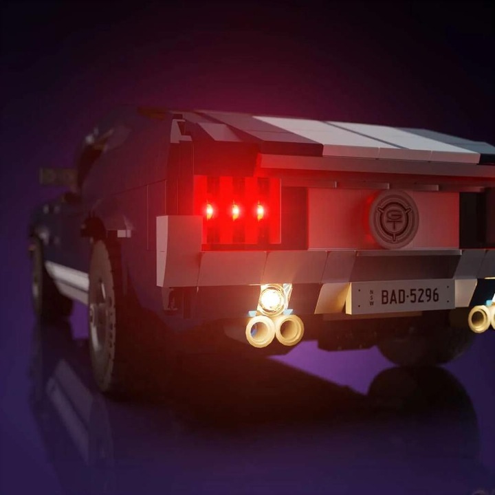 Actual product image Light my bricks LMB 2.0 LEGO® 10265 # Ford Mustang Light Kit