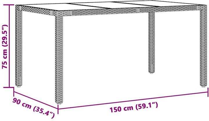 Produktbild VidaXL Radiant Rapture (90 cm)