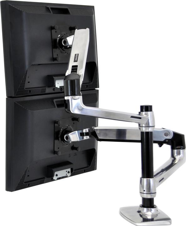 Actual product image Ergotron LX Dual (Table, 24", 9.10 kg)