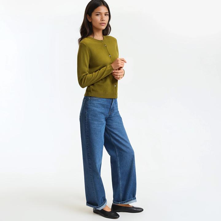 Produktbild La Redoute Collections Geknöpfte Strickjacke (M)