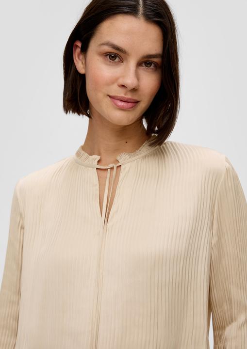 Image du produit S.Oliver Bluse Bluse mit Plissée-Struktur (34)