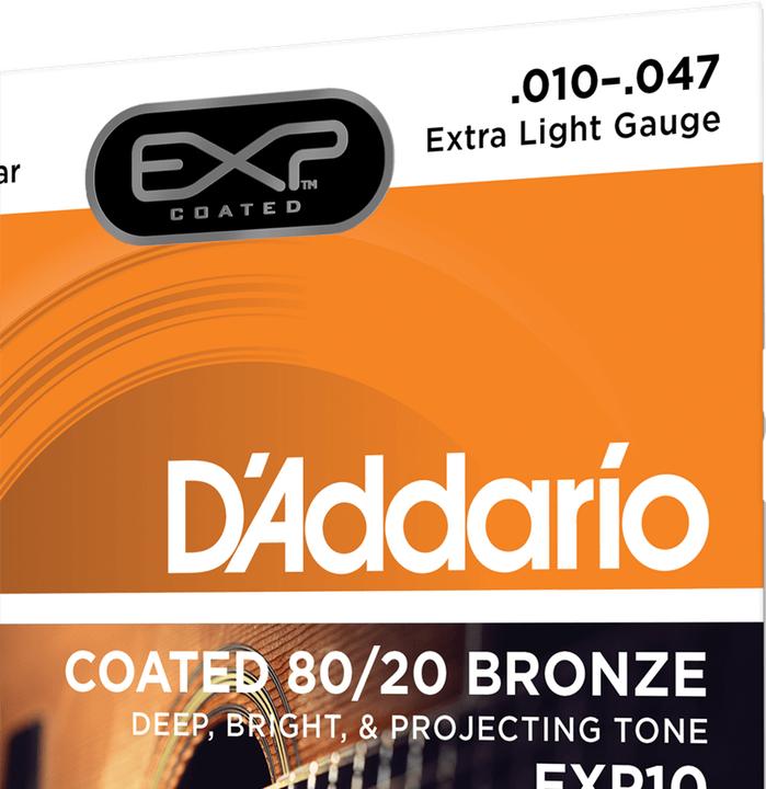 Produktbild D'Addario Exp10 (6x, Gitarre, 0.05")