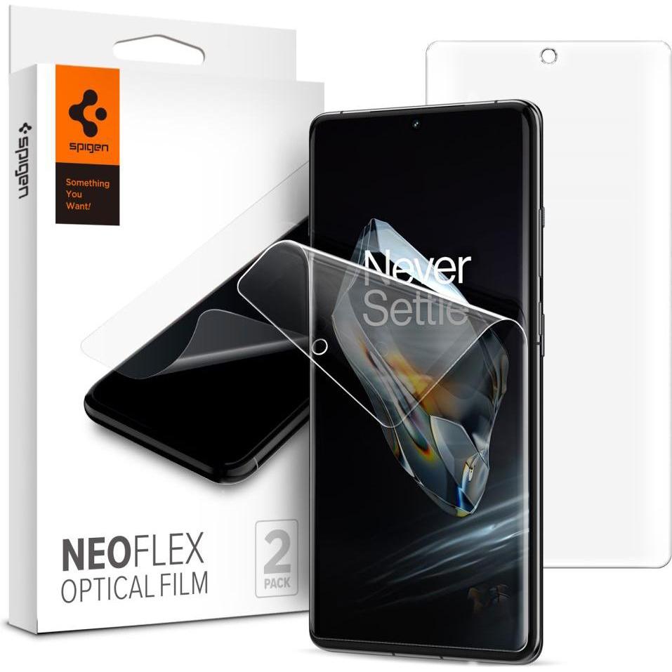 Spigen Neo Flex (2 Stück, OnePlus 12), Smartphone Schutzfolie, Transparent