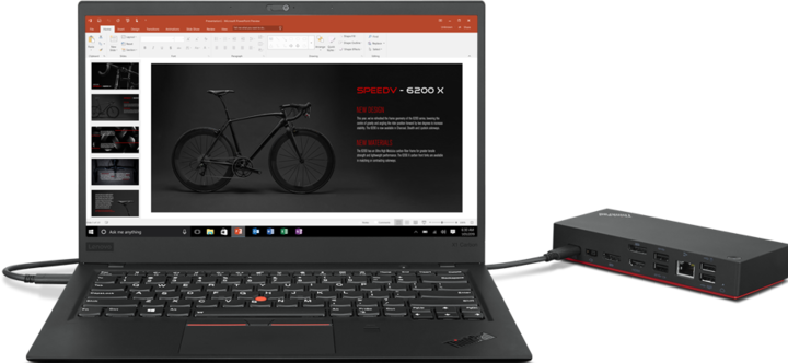 Actual product image Lenovo 40B20135CH (USB-C, 12 Ports)